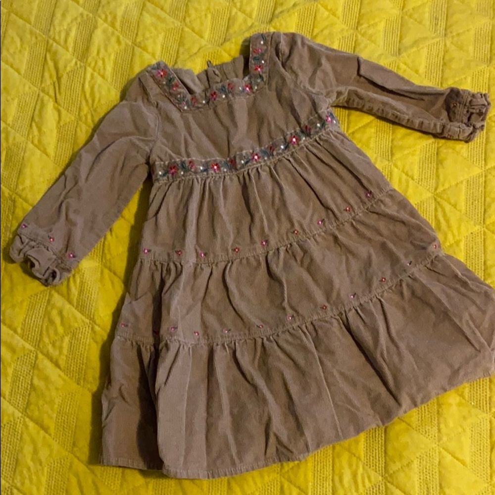Baby Girl Gap Corduroy Praire Style Dress